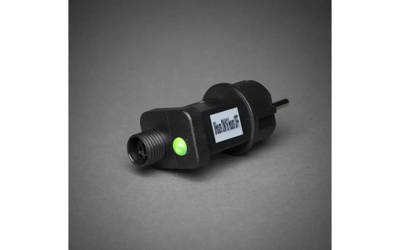 Cluster Julgransslinga LED 2,4m Frost Amber, Timerfunktion IP44