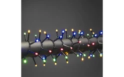 Ljusslingor Med Färgade Lampor<Konstsmide Cluster Ljusslinga 33m Frostad Multi IP44