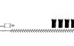 Clusterslinga Crispy Ice White 3,6m 180LED IP44