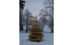 Långa Ljusslingor (21M+)|Clusterslingor<Star Trading Clusterslinga Golden Warm White 24m 1200LED IP44