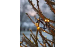 Långa Ljusslingor (21M+)|Clusterslingor<Star Trading Clusterslinga Golden Warm White 24m 1200LED IP44