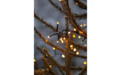 Långa Ljusslingor (21M+)|Clusterslingor<Star Trading Clusterslinga Golden Warm White 24m 1200LED IP44