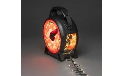 Ljusslingor Med Sladdvinda|Långa Ljusslingor (11-20M)<Konstsmide Clusterslinga LED med Sladdvinda 13,2m Varmvit IP44