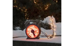 Konstsmide Clusterslinga LED med Sladdvinda 18m Amber IP44* Ljusslingor Med Sladdvinda|Långa Ljusslingor (11-20M)