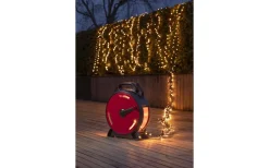 Clusterslinga LED med Sladdvinda 21,98m Amber IP44