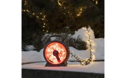 Konstsmide Clusterslinga LED med Sladdvinda 8,78m Varmvit IP44* Ljusslingor Med Sladdvinda|Korta Ljusslingor (1-10M)