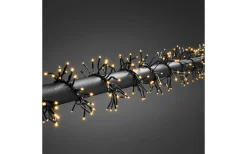 Konstsmide Clusterslinga 2,7m Amber med Chaser IP44* Korta Ljusslingor (1-10M)|Clusterslingor