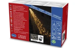 Konstsmide Clusterslinga 2,7m Amber med Chaser IP44* Korta Ljusslingor (1-10M)|Clusterslingor