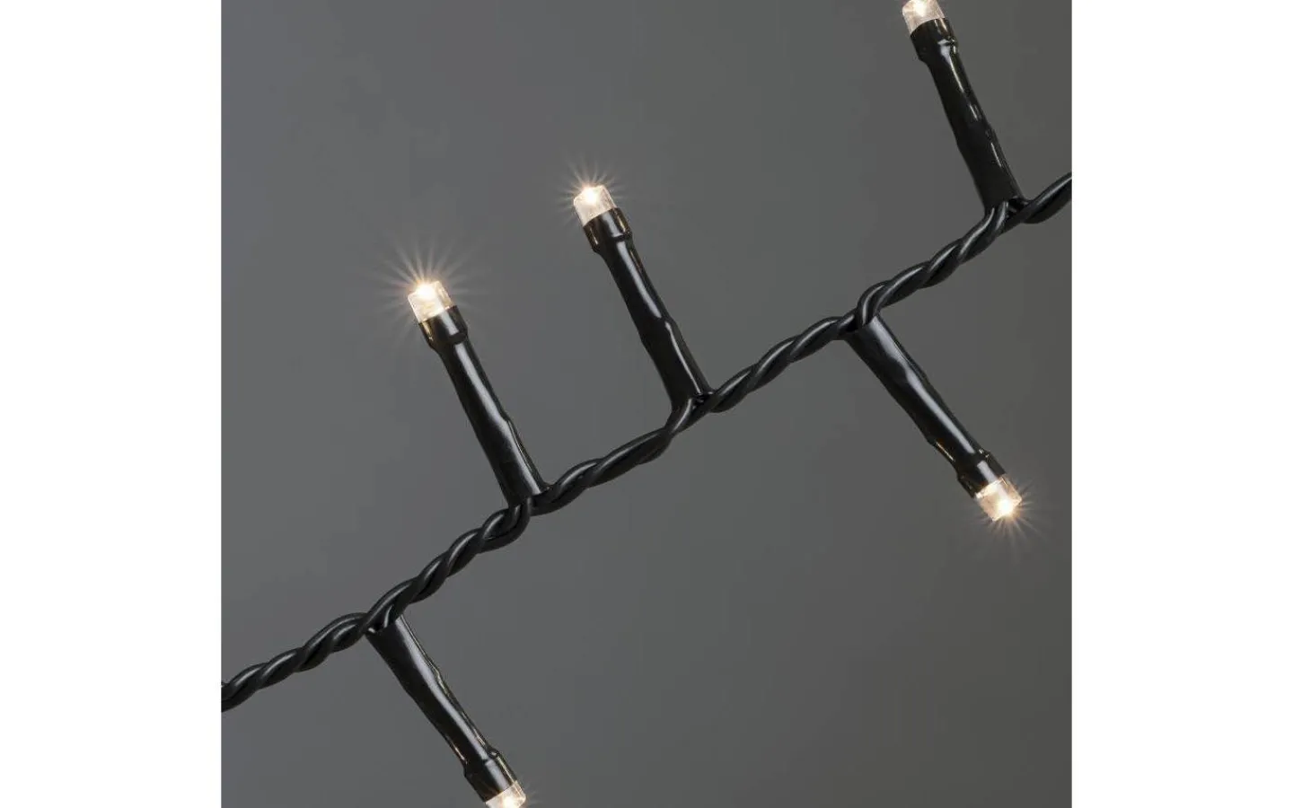 Korta Ljusslingor (1-10M)|Clusterslingor<Konstsmide Clusterslinga 8,78m Varmvit Inomhus