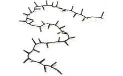 Korta Ljusslingor (1-10M)|Clusterslingor<Konstsmide Clusterslinga 4,38m Varmvit Inomhus