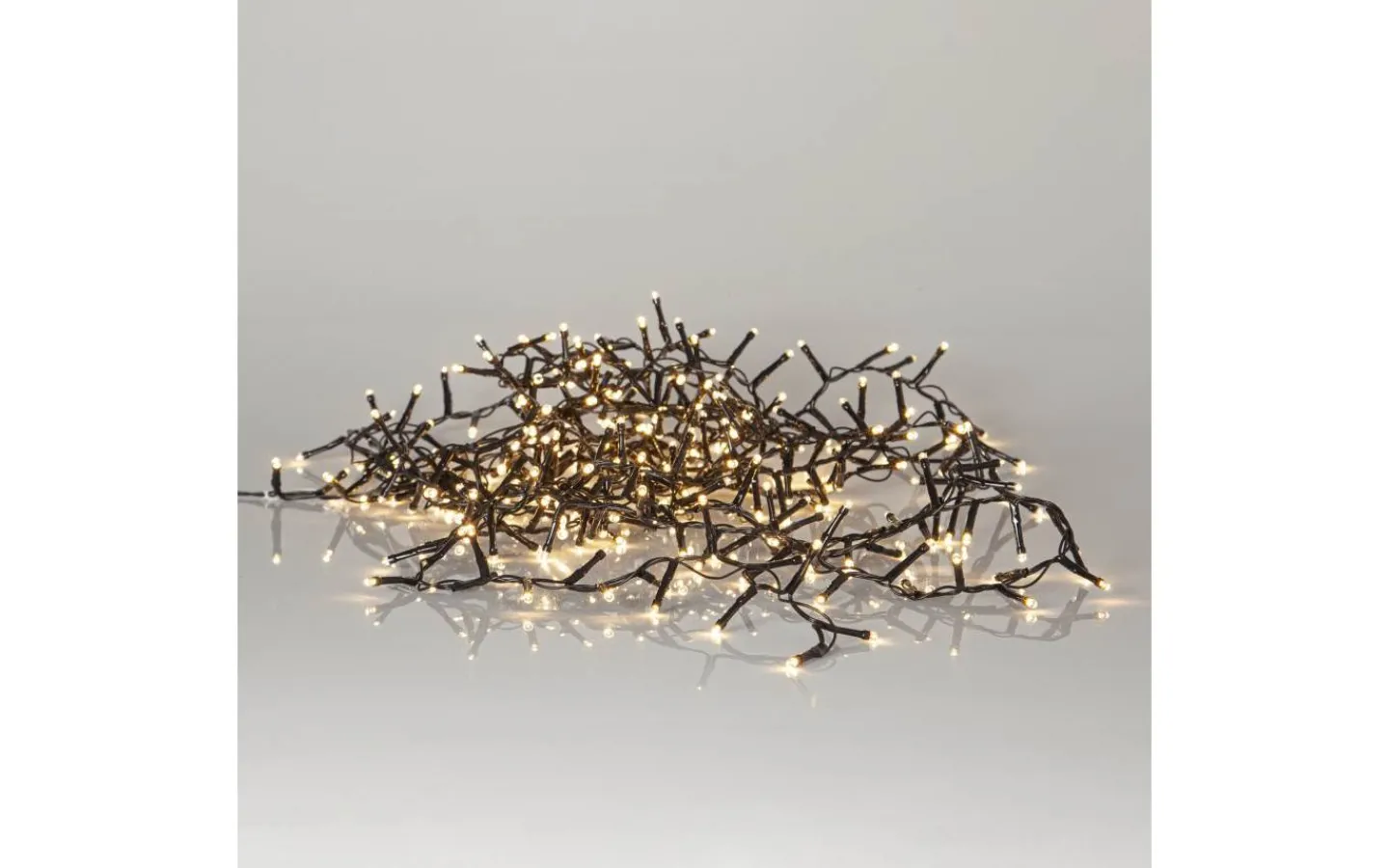 Star Trading Clusterslinga Shiny Warmwhite 11m 540LED IP44* Shiny Warm White Ljusslingor (2700K)