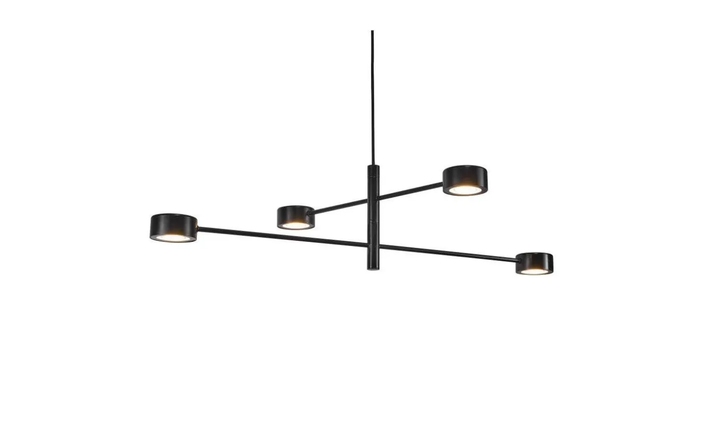 Clyde Taklampa 90cm 3-steg DIM Svart