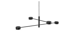 Clyde Taklampa 90cm 3-steg DIM Svart