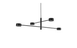 Clyde Taklampa 90cm 3-steg DIM Svart