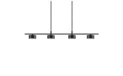 Avlånga Taklampor|Kök & Matplats<Nordlux Clyde Taklampa 115cm 3-steg DIM Svart
