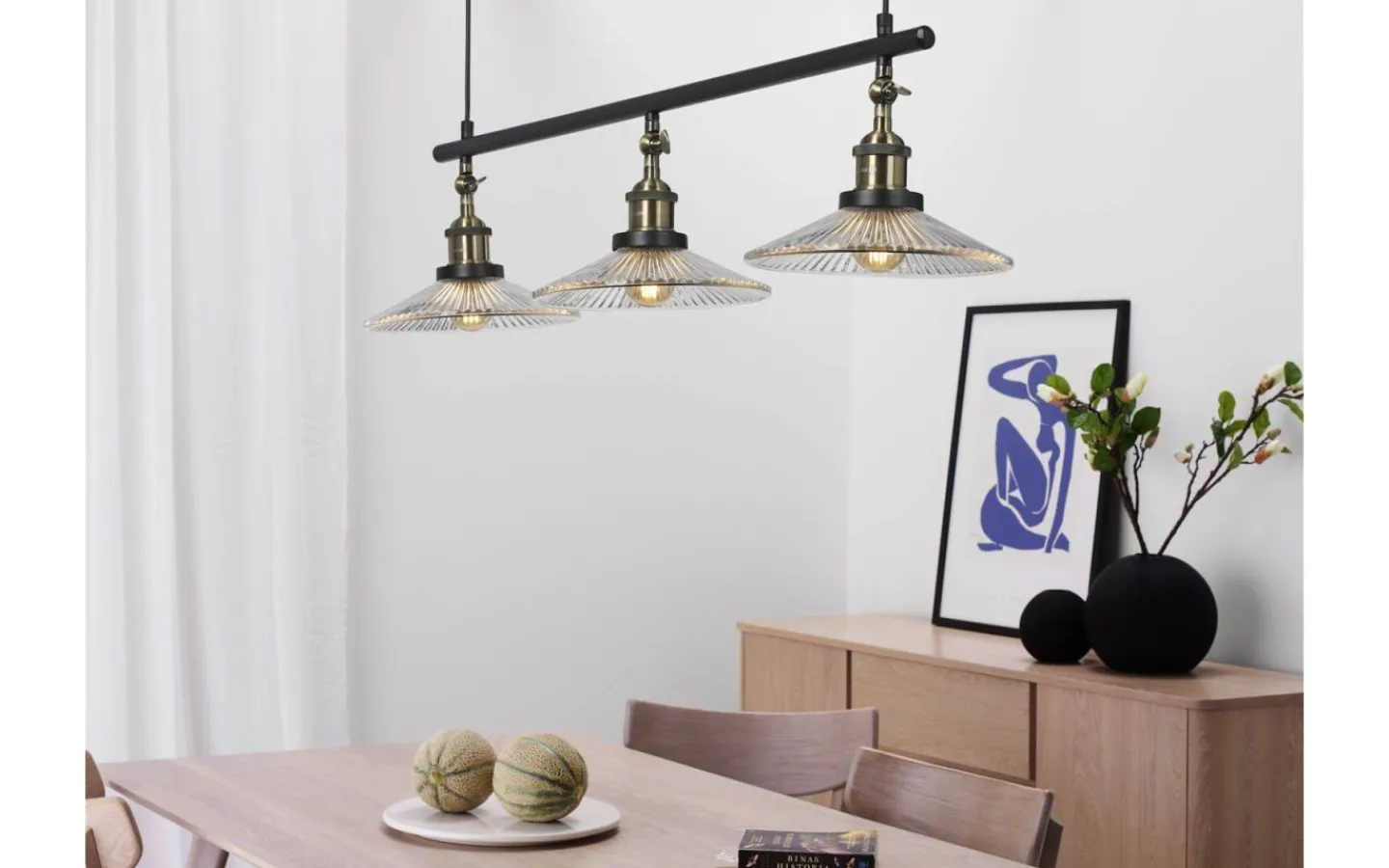 Avlånga Taklampor<Cottex Cobble Taklampa 21,5cm Antik/Svart