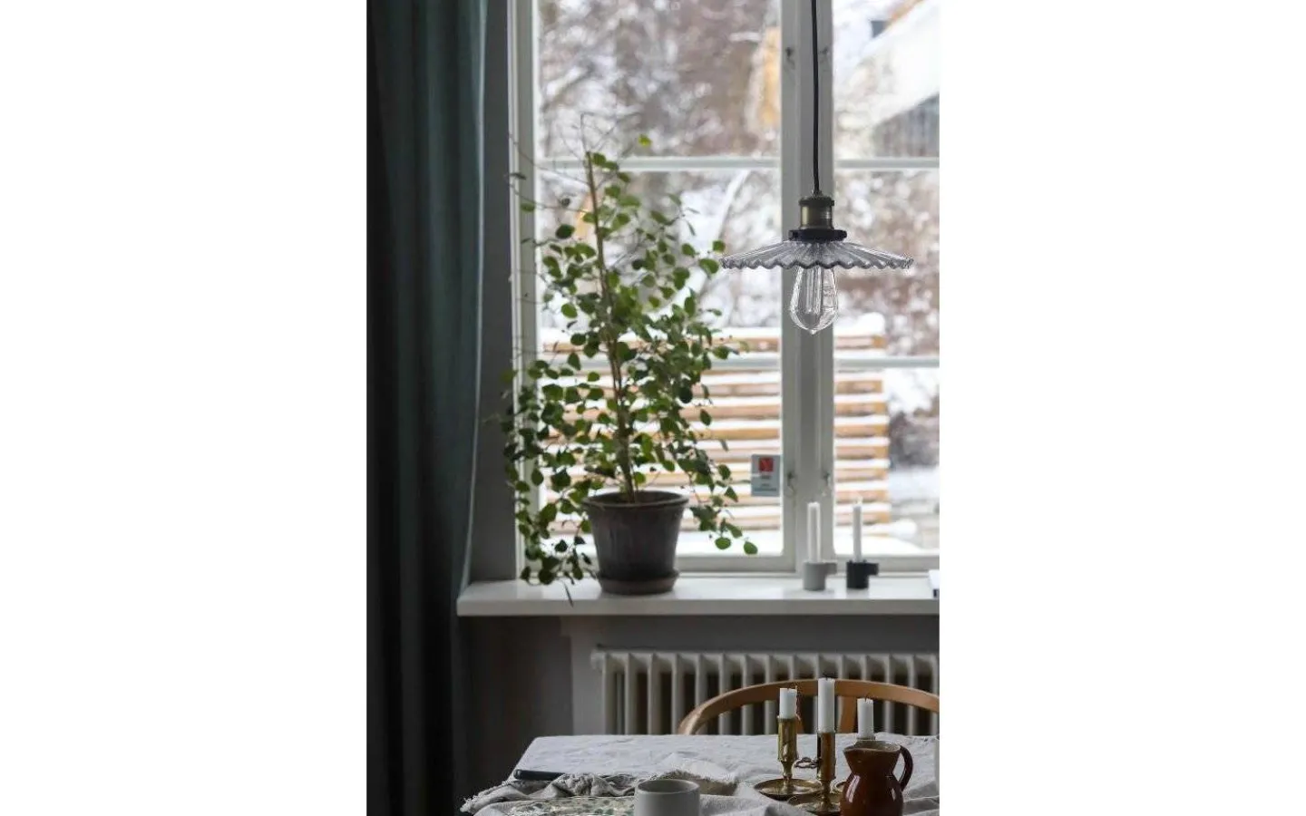 Kök & Matplats|Fönsterlampor<Globen Lighting Cobbler Fönsterlampa 25cm Klar