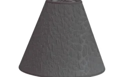 Toppringsskärmar|Mönstrade Lampskärmar<Hallbergs Cobbler Toppringsskärm Ø22cm Grå