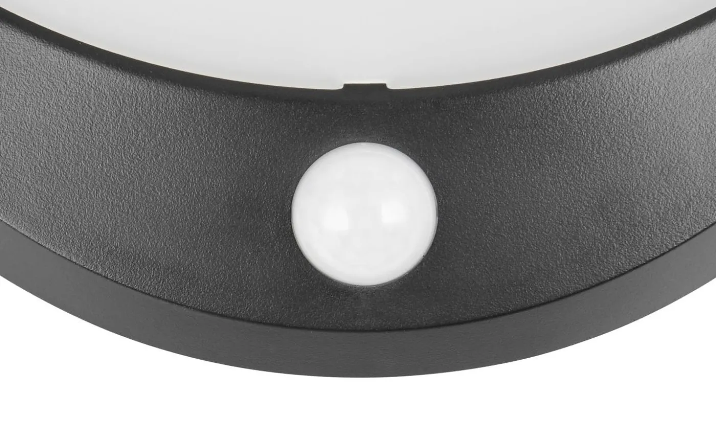 Cobre hybrid solcellsdriven Vägglampa LED mattsvart uppladdningsbar rörelse- och skymningssensor 4000K IP44