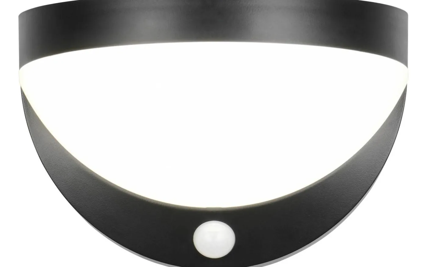 Cobre hybrid solcellsdriven Vägglampa LED mattsvart uppladdningsbar rörelse- och skymningssensor 4000K IP44