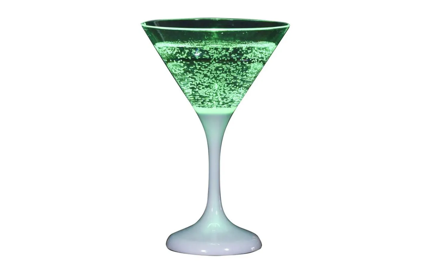 Unison Cocktailglas LED Grön* Plastglas