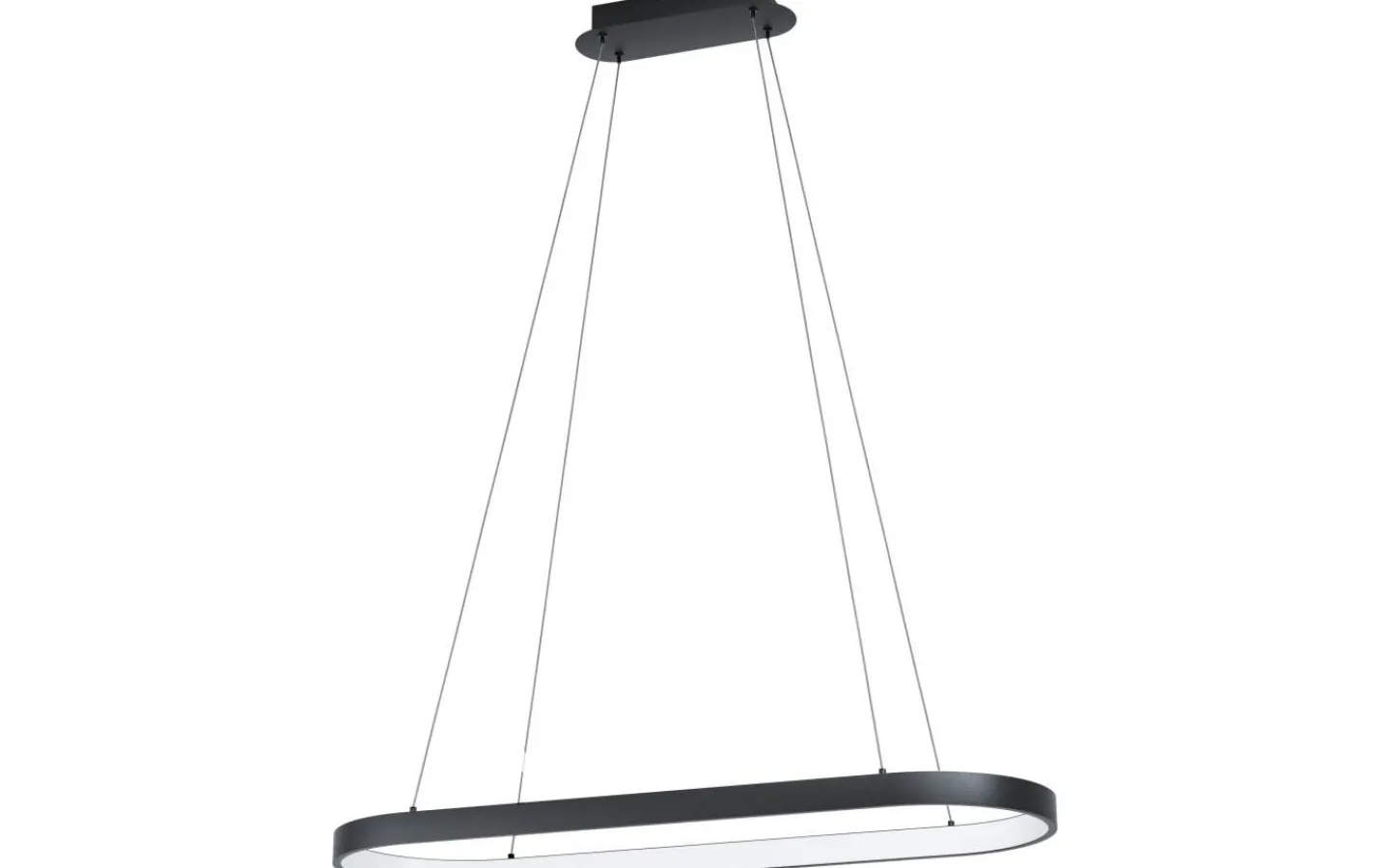 Eglo Codirales Taklampa 78cm LED 3000K 30W Svart* Avlånga Taklampor