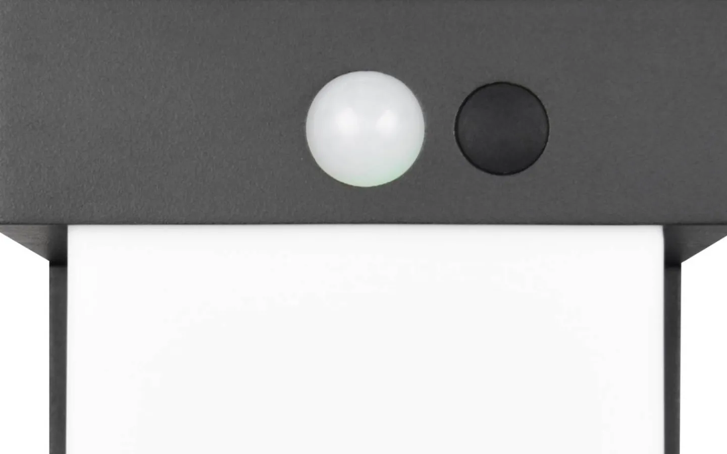 Solcellslampor Stig & Mark|Visa Alla Solcellslampor<Reality Colombo hybrid solcellslampa 50cm mattsvart, sensor 4000K IP44