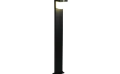 Colombo hybrid solcellslampa 100cm mattsvart, sensor 4000K IP44
