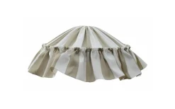 Color Stripe Takskärm Ø70cm Natur