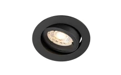 Infällda Spotlights Utomhus|Spotlights Med Utbytbar Ljuskälla<Hidealite Comfort Quick Outdoor Spotlight LED GU10 3000K 5,8W Antracit IP23