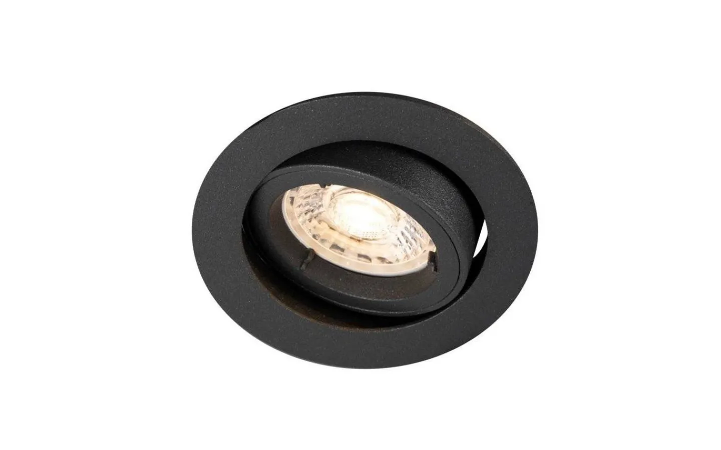 Infällda Spotlights Utomhus|Spotlights Med Utbytbar Ljuskälla<Hidealite Comfort Quick Outdoor Spotlight LED GU10 3000K 5,8W Antracit IP23