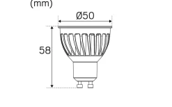 Infällda Spotlights Utomhus|Spotlights Med Utbytbar Ljuskälla<Hidealite Comfort Quick Outdoor Spotlight LED GU10 3000K 5,8W Antracit IP23