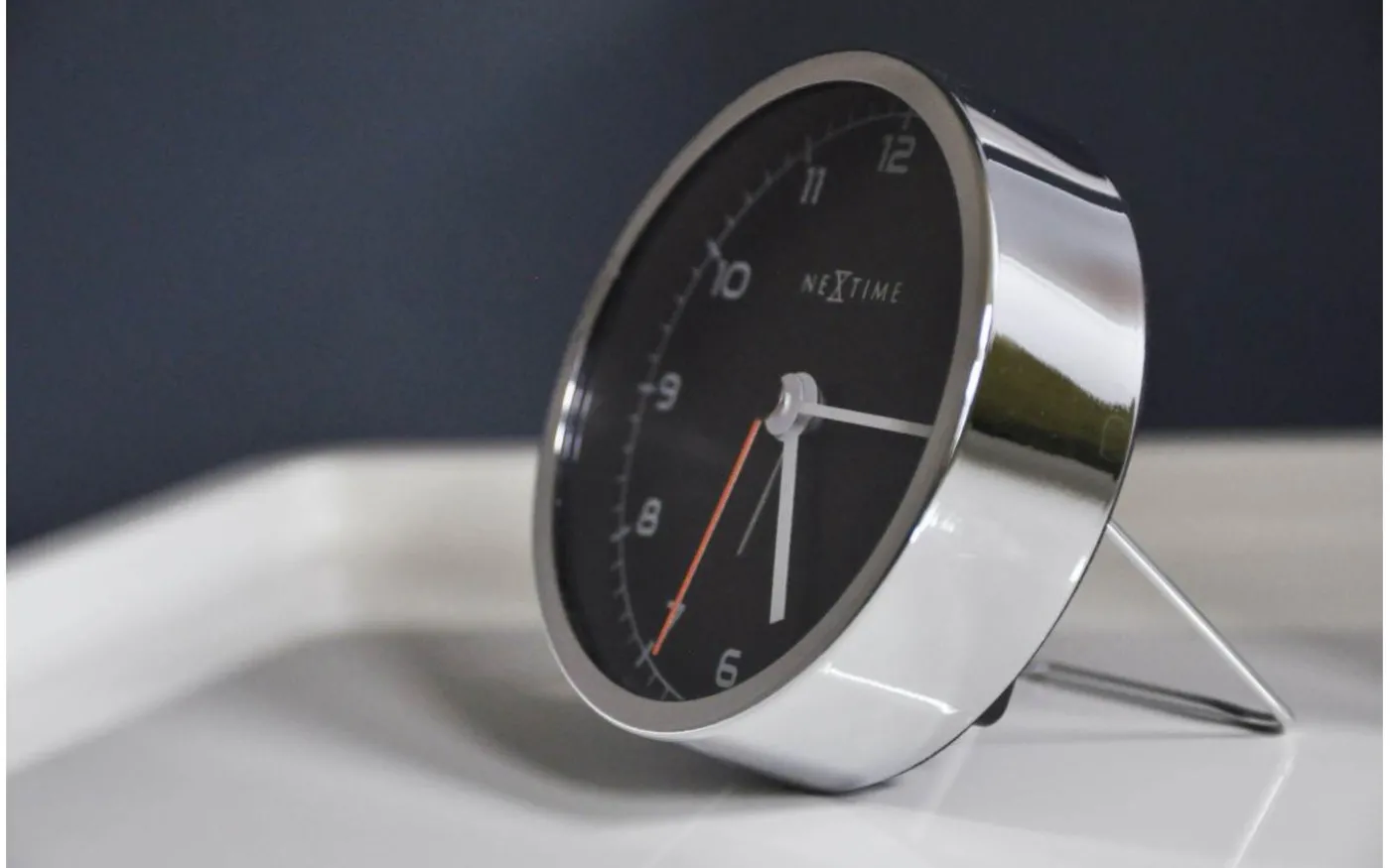 Company Alarm Alarmklocka Ø9cm Svart/Metall