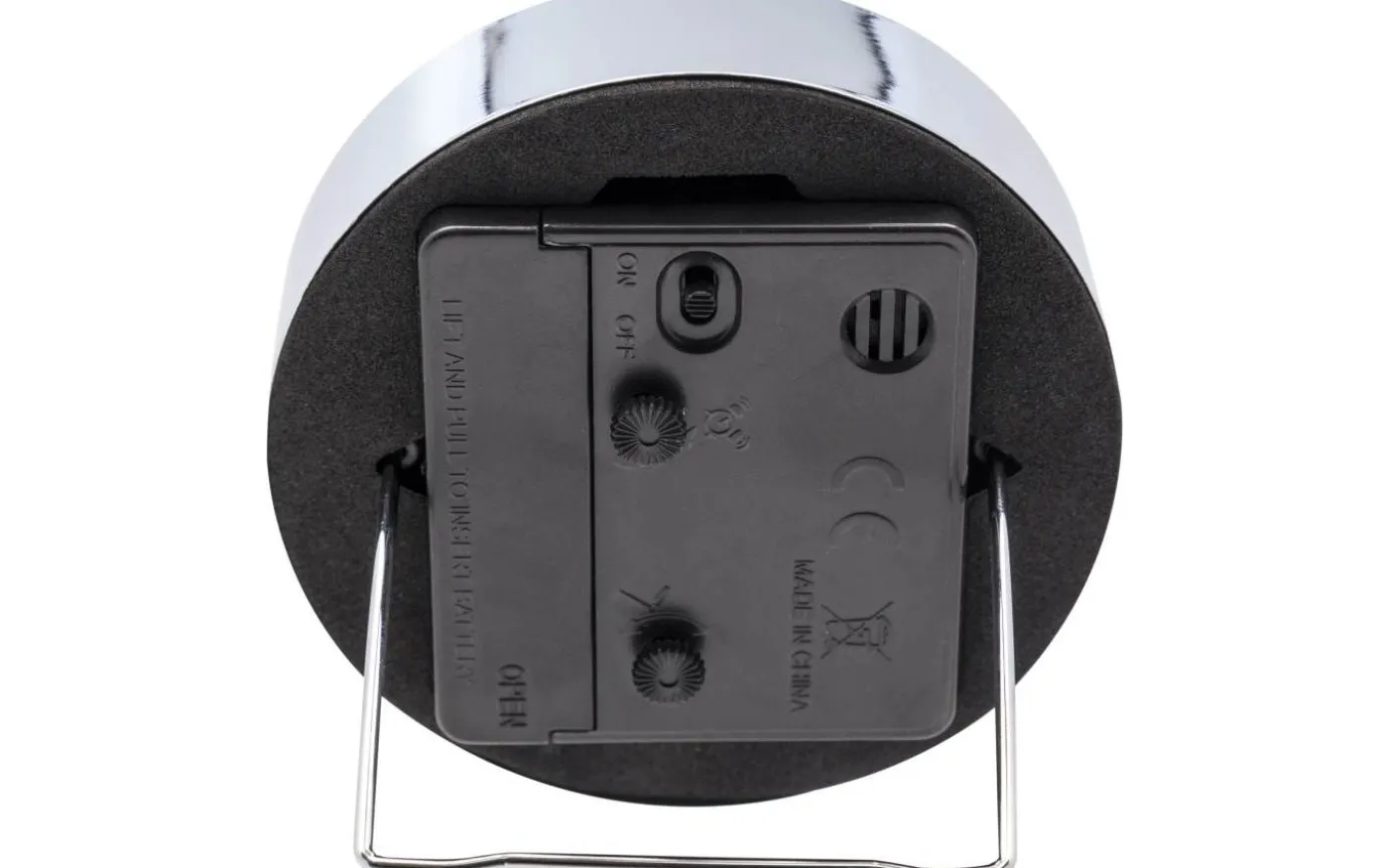 Company Alarm Alarmklocka Ø9cm Svart/Metall