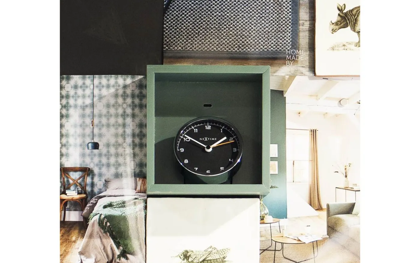 Company Alarm Alarmklocka Ø9cm Svart/Metall