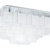 Condrado Plafond 77cm Krom