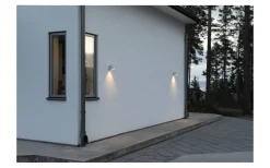 Upp Eller Nedljus Lampor<Hidealite Cone Vägglampa LED 3000K 3W Grå IP54