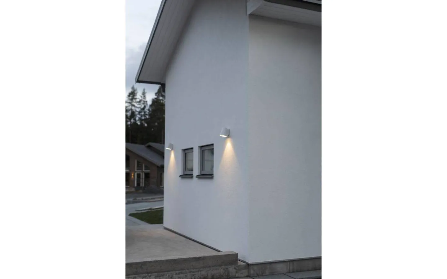 Hidealite Cone Vägglampa LED 3000K 3W Vit IP54* Upp Eller Nedljus Lampor
