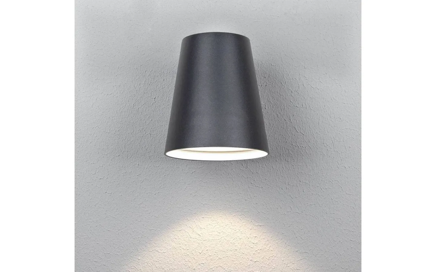 Upp Eller Nedljus Lampor<Hidealite Cone XL Vägglampa LED 3000K 25W Antracit IP65