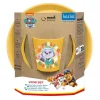 Koziol Connect Paw Patrol Barnservis 3 delar Tallrik/Skål/Mugg Gul*Barn Barnserviser|Tallrikar & Skålar