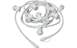 Star Trading Connecta Partyslinga 10xE27 7,35m Vit IP44* Partyslingor Utomhus 230V|Partyslingor Utomhus 230V