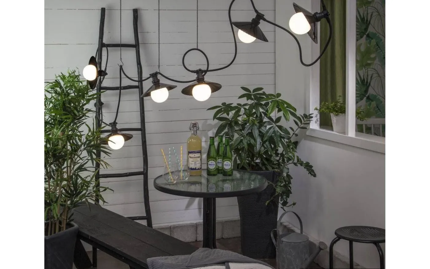 Connecta Svart Skärm tillbehör till Partyslinga 5-pack