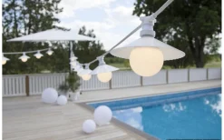 Connecta Vit Skärm tillbehör till Partyslinga 5-pack