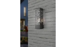 Vägglampor Utomhus<Trio Lighting Cooper Vägglampa E27 antracit IP44