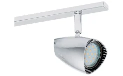 Avlånga Takspotlights|Takspot Med 3 Lampor<Eglo Corbera Takspotlight 59cm GU10 LED 3000K 3x2,8W Krom