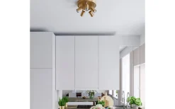 By Rydens Correct Takspotlight 30cm 5L Guld* Hall & Trappa|Runda Takspotlights