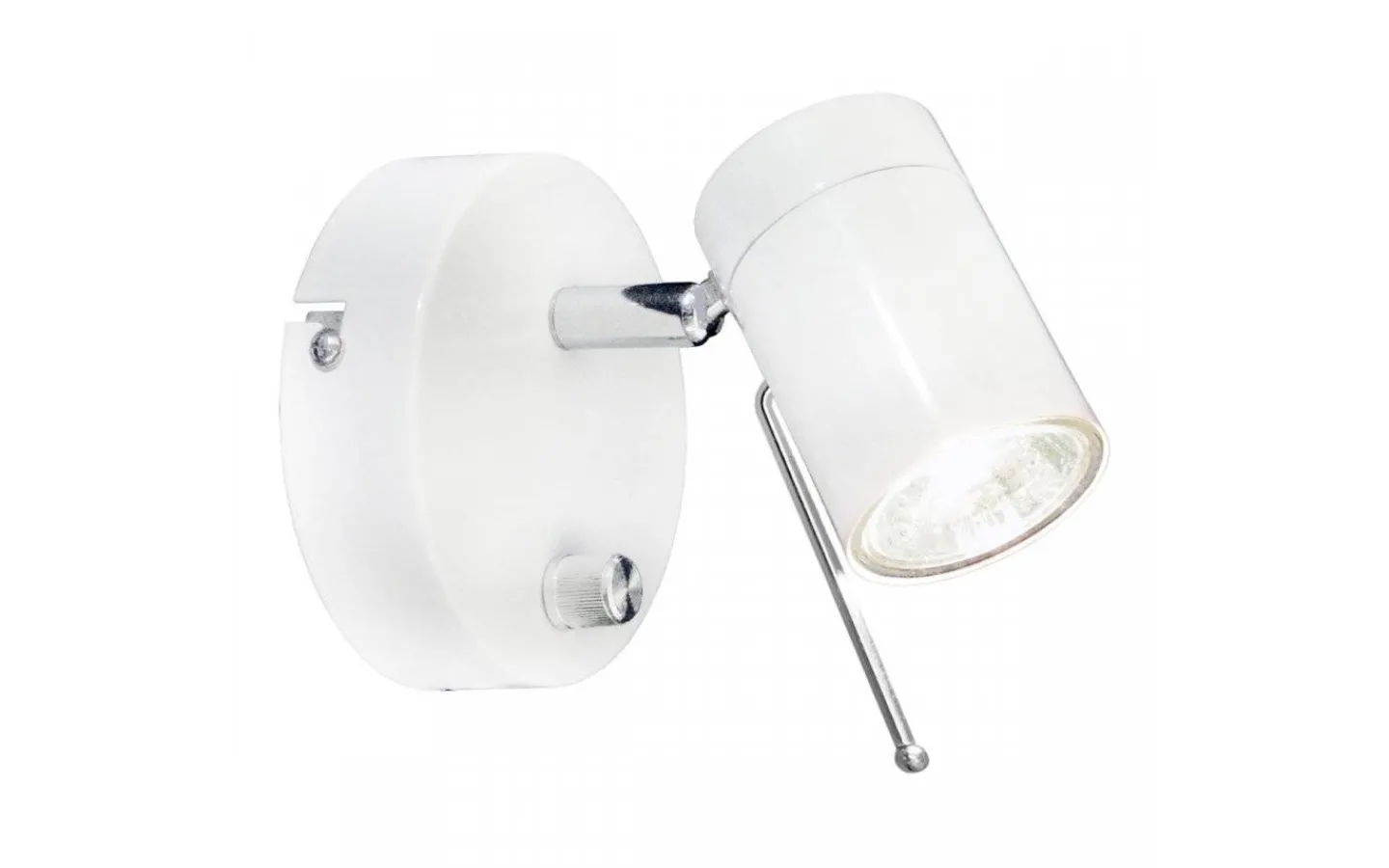 Sovrum|Läslampor<By Rydens Correct Vägglampa Vit