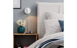 Sovrum|Läslampor<By Rydens Correct Vägglampa Vit