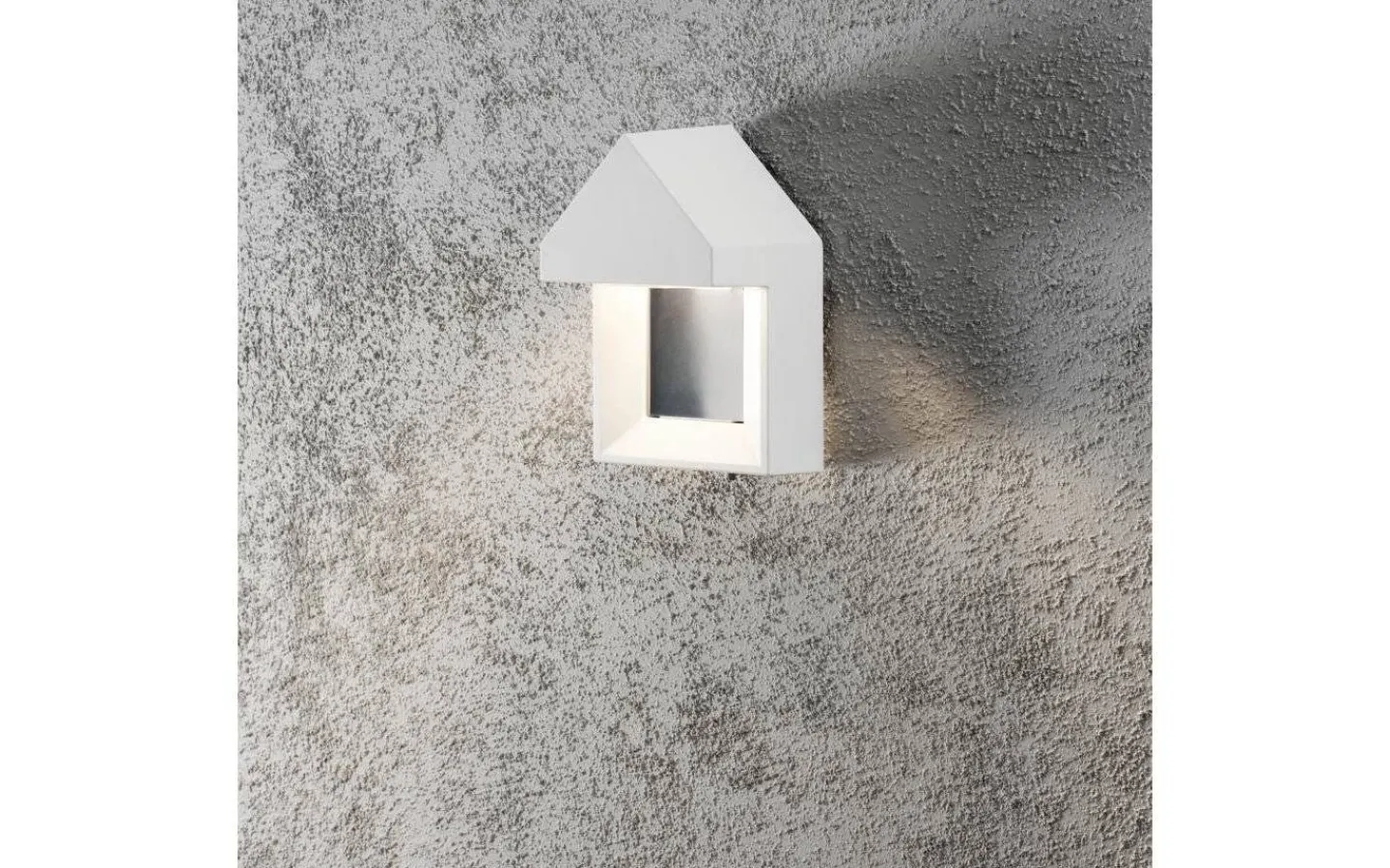 Konstsmide Cosenza Vägglampa LED 3000K 5W Vit IP54* Vägglampor Utomhus