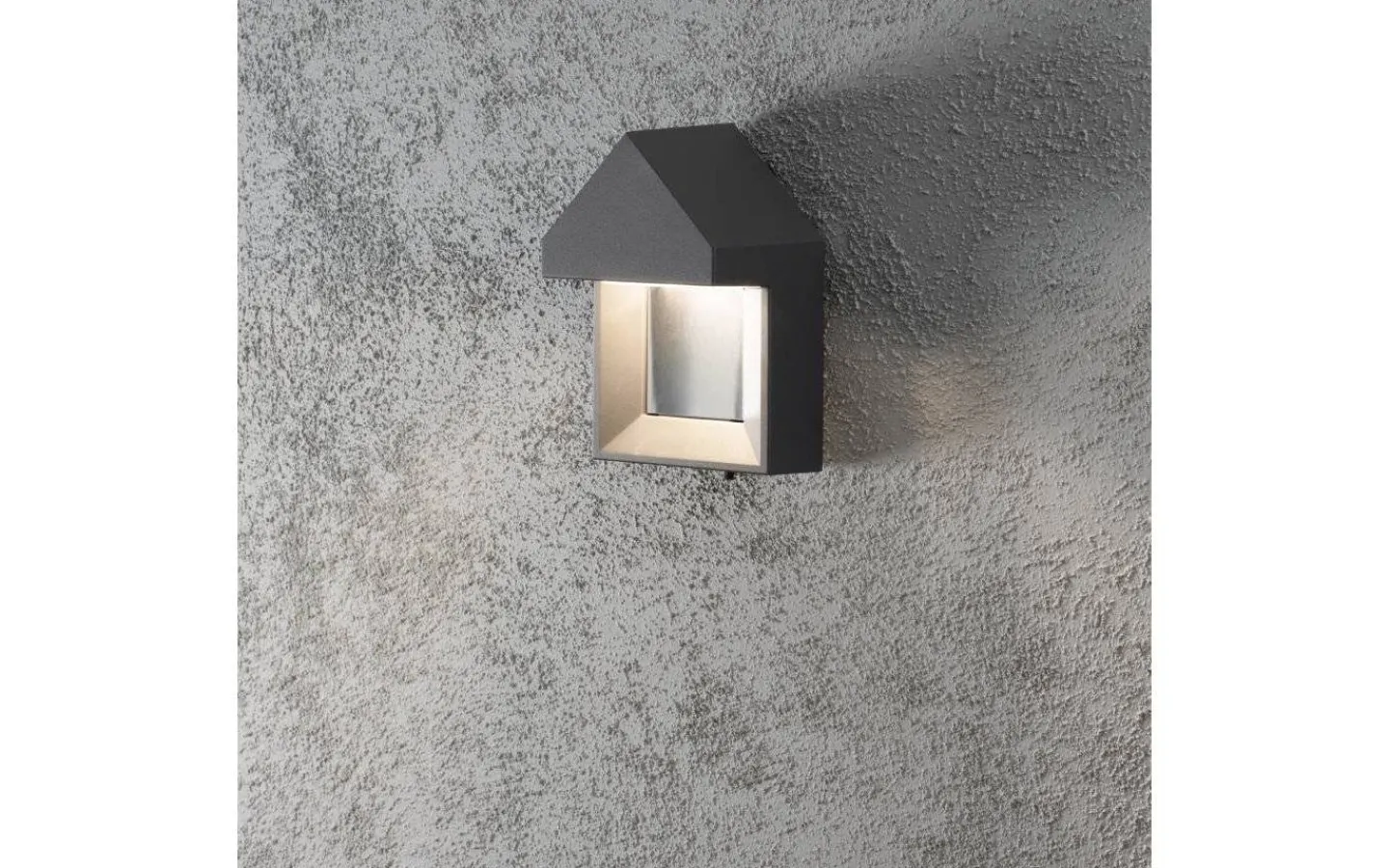 Konstsmide Cosenza Vägglampa LED 3000K 5W Antracit IP54* Vägglampor Utomhus